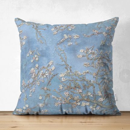 Sierkussen Velvet - Van Gogh; Amandelbloesem (alle afmetingen)